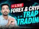 Live Forex & Crypto Trading For Beginners | 13 February Live Trading || Live Trap Trading